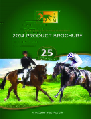 Read more about the article 2014 Product Brochure