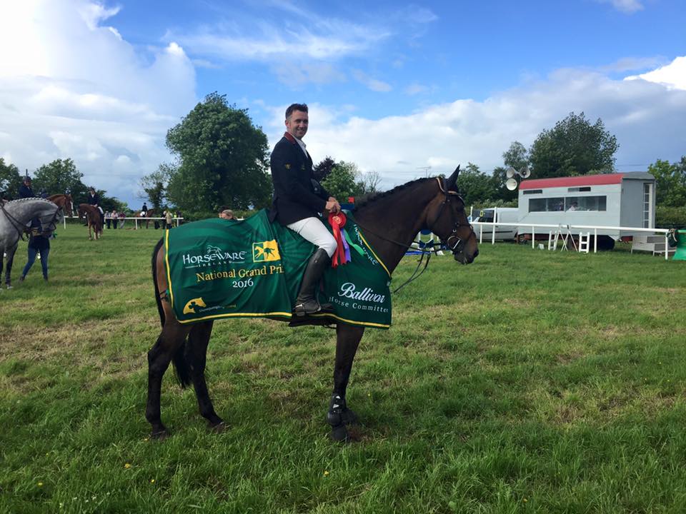 Read more about the article Damien Griffin and Tabby win Ballivor leg of Horseware/TRM National Grand Prix