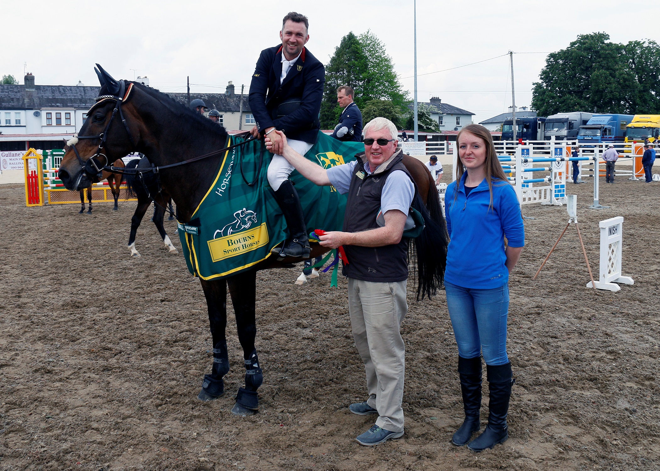 Read more about the article Damien Griffin wins Horseware/TRM National Grand Prix at Ballinasloe