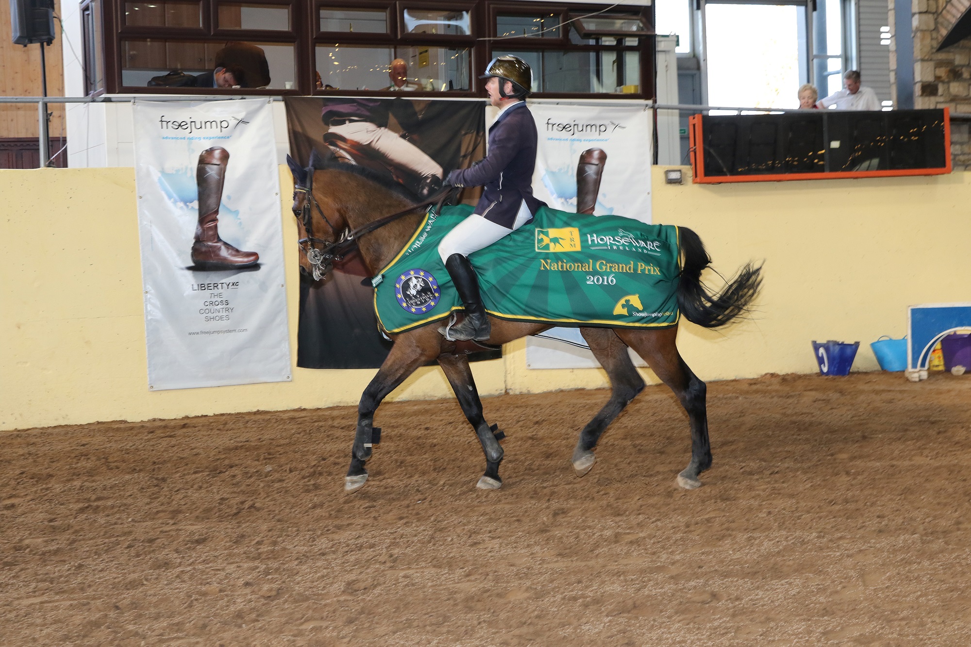 Read more about the article Liam O’ Meara wins a leg of the Horseware/TRM National Grand Prix at Cavan