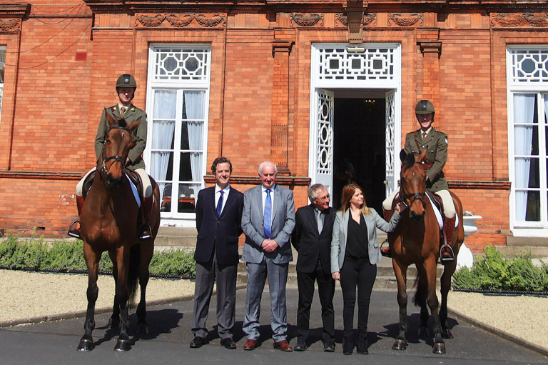 Read more about the article Irish Polocrosse Team Visits TRM Headquarters