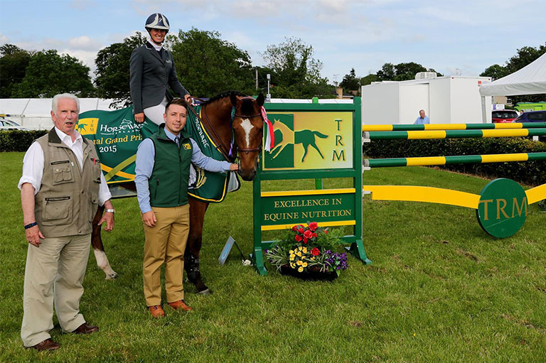 Read more about the article Nicola Fitzgibbon wins Omagh leg of the TRM/Horseware National Grand Prix