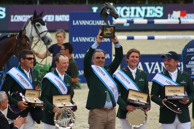 Read more about the article Irish Show Jumping team qualify for Olympics with stunning win in Longines FEI Nations Cup World Final