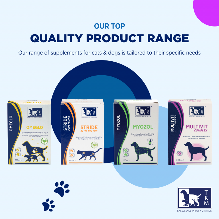 TRM Pet Quality Product Range